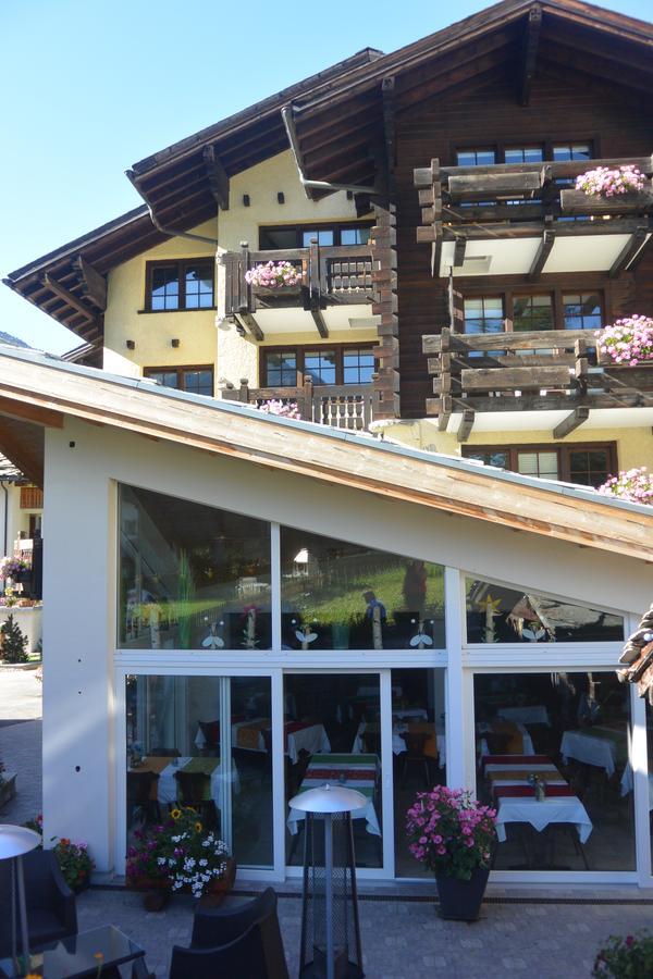 Hotel Baergsunnu Saas-Grund Exterior foto